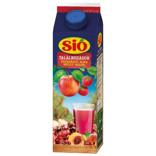 SIO Őszi-Alma-Meggy-Málna 12% 1l