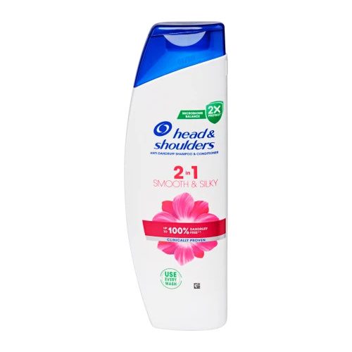 Head&Shoulders sampon 540 ml 2in1 Smooth&Silky