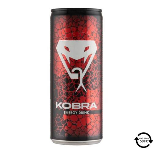 Kobra Energy Drink -széns.ital 0,25L DRS