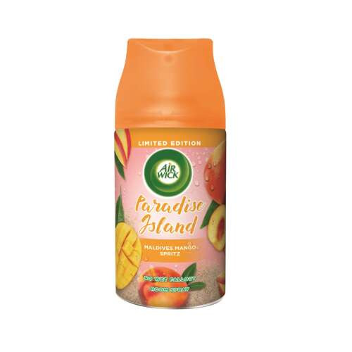 Air Wick készülék utántöltő 250 ml Freshmatic Paradise Island Maldives Mango&Peach/Beach escapes Maui mango splash