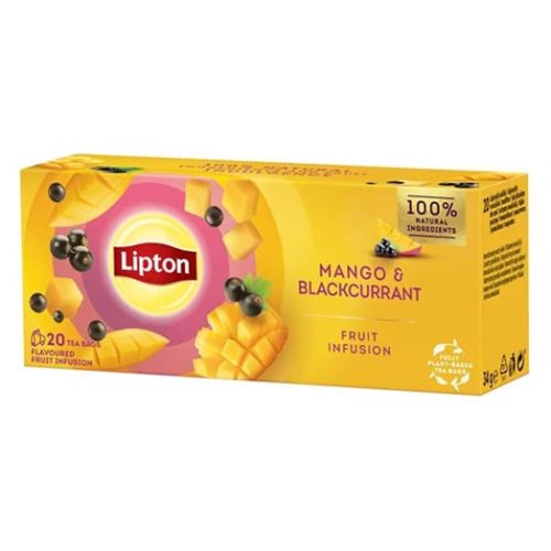 Lipton tea Mangó-Feketeribizli 34g