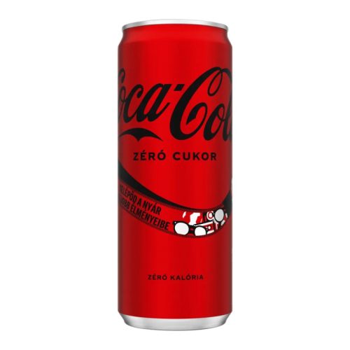 COCA Cola Zero Sleek CAN 0,33l - DRS