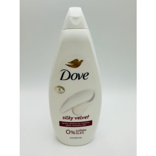 Dove tusfürdő 720 ml Silky Velvet