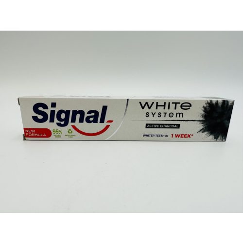 Signal fogkrém 75 ml White System Aktív Szén