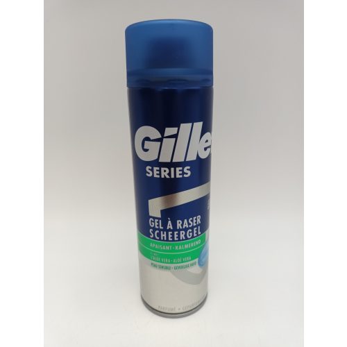 Gillette borotvagél 200 ml Series Sensitive Aloe Vera