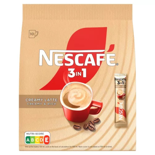 Nescafé 3in1 Creamy Latte 10x15g