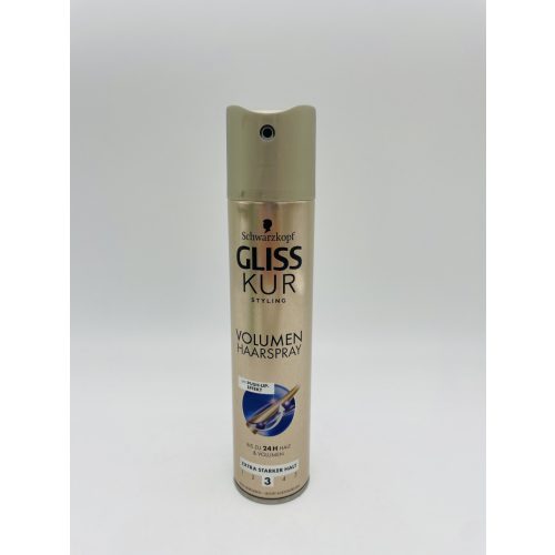 Gliss Kur hajlakk 250 ml Volumen 3