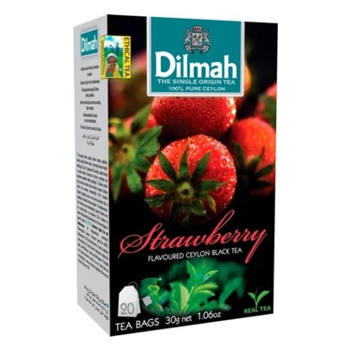  Dilmah Strawberry fekete tea 20*1,5g/12/