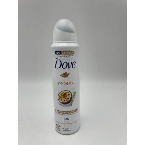 Dove dezodor 150 ml Go Fresh Passion Fruit&Lemongrass Scent 0% Alcohol