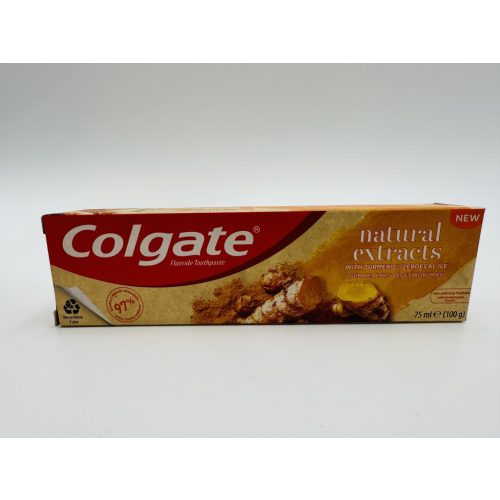 Colgate fogkrém 75 ml Natural Extracts Kurkuma