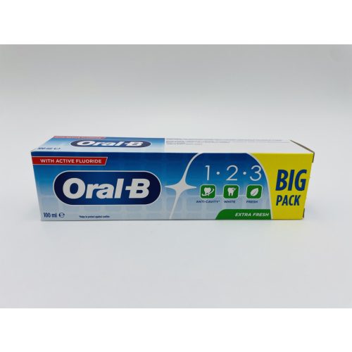 Oral-B fogkrém 100 ml 1.2.3. Extra Fresh