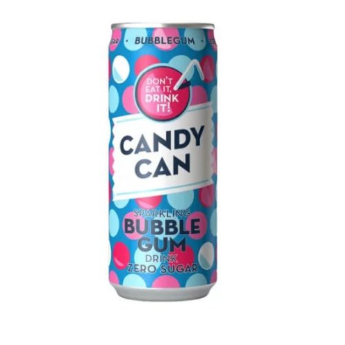 Candy Can BubblegumZeroSug.330ml DRS