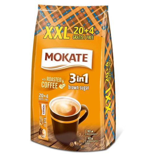 Mokate I.kávé XXL 3in1 20+4*17g karamel