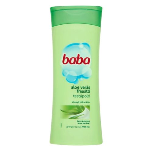 Baba testápoló 400ml Aloe Vera