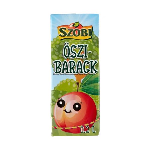 SZOBI Őszibarack 0,2l TETRA