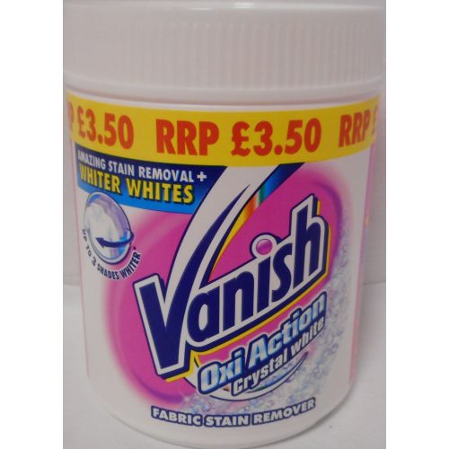 Vanish folttisztító por 450 g Oxi Action White