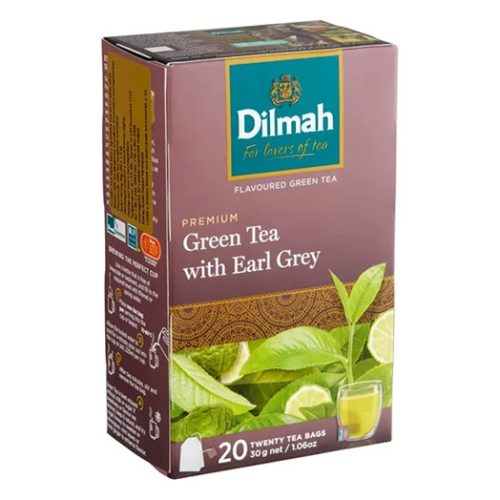 Dilmah Green Tea with Earl Grey 20*1,5g