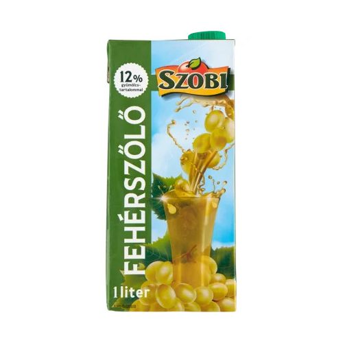  SZOBI Fehérszőlő 12% 1l TETRA