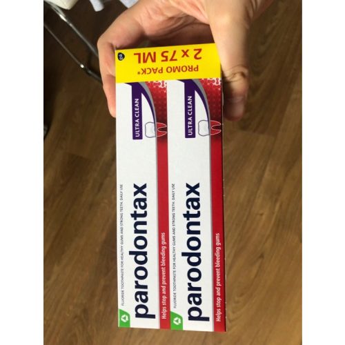 Parodontax fogkrém duopack 2x75 ml Ultra Clean