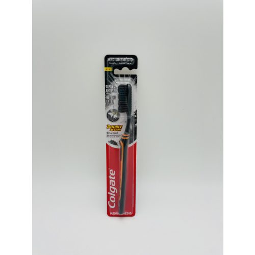 Colgate fogkefe Double Action Charcoal Medium