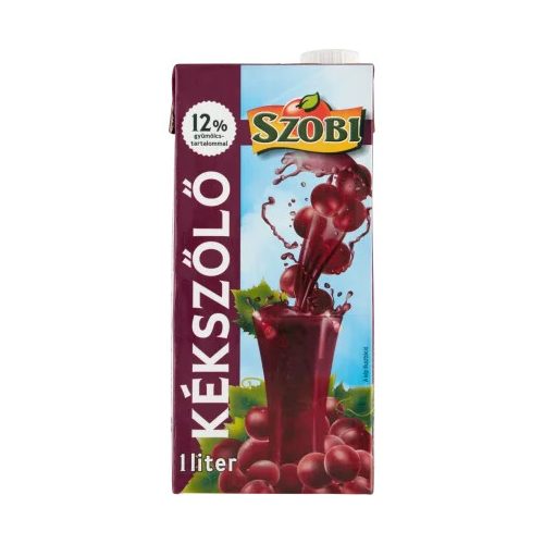 SZOBI Kékszőlő 12% 1l TETRA