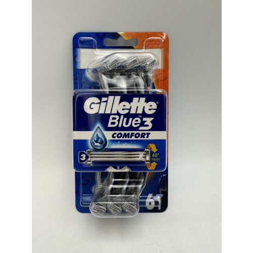 Gillette eldobható borotva 6 db Blue 3 Comfort