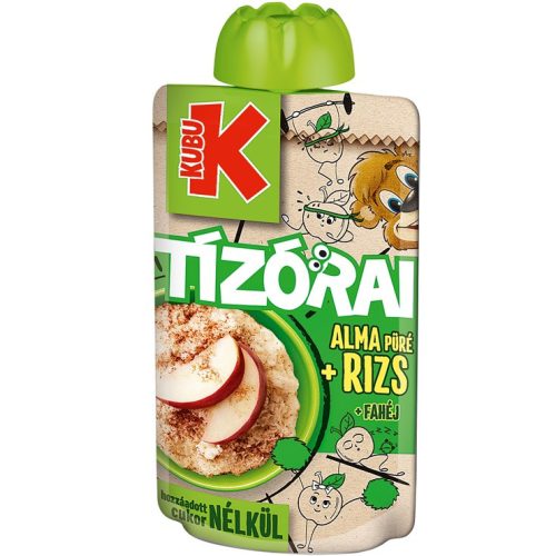 Kubu Tízórai püré alma-fah-risz 100g /12/