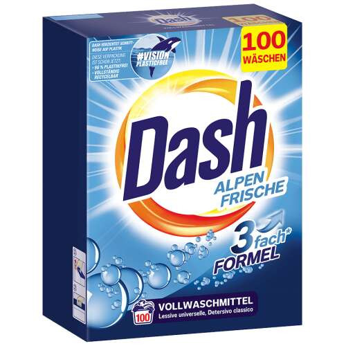 Dash mosópor dobozos 100 mosás 6 kg Alpine Fresh