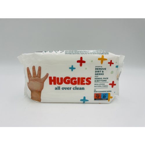 Huggies törlőkendő ut.56 db All Over Clean