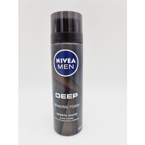 Nivea borotvahab 200 ml Deep Clean/Smooth