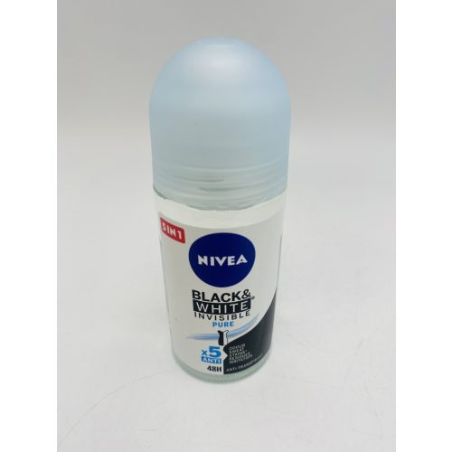 Nivea roll-on 50 ml Invisible B&W Pure