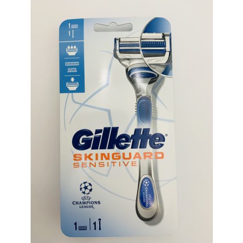 Gillette készülék+borotvabetét Skinguard Sensitive