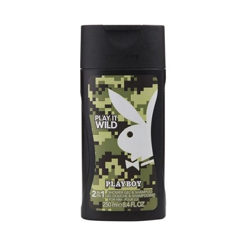 Playboy tusfürdő és sampon férfi 250 ml Play It Wild