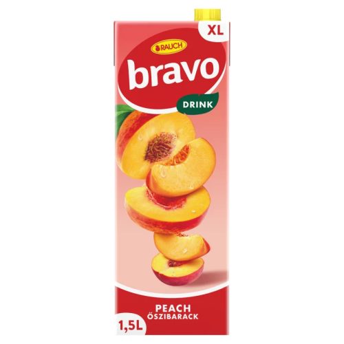 Rauch Bravo Őszibarack 1,5l TETRA