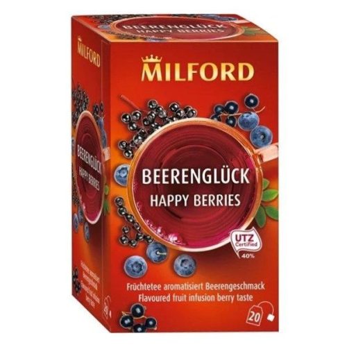 Milford Bogyósgyümölcs ízű gyümölcstea 20x2,5g /5/