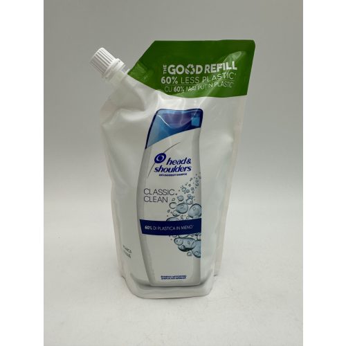 Head&Shoulders sampon utántöltő 480 ml Classic Clean