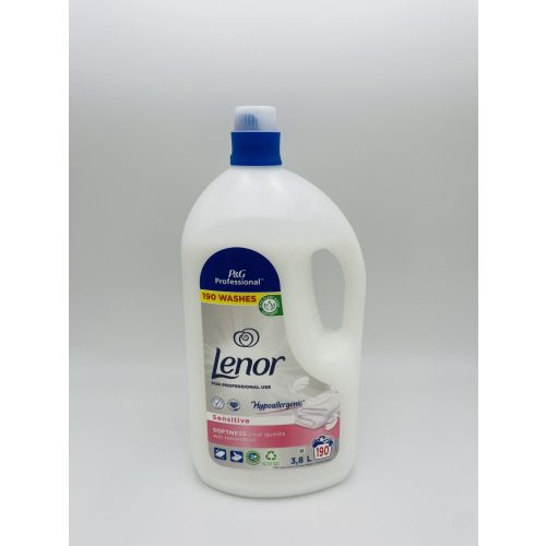 Lenor öblítő 190 mosás 3,8 l Professional Sensitive