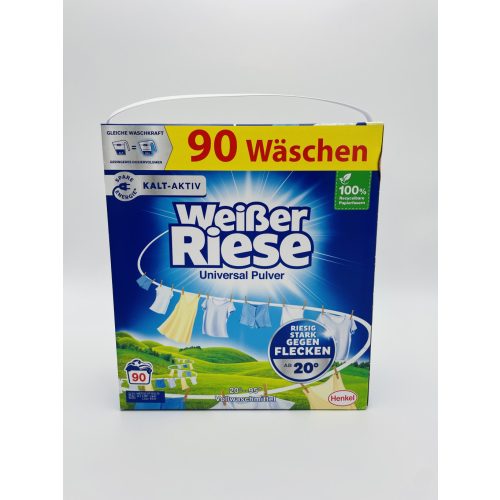 Weisser Riese mosópor dobozos 90 mosás 4,5 kg Universal