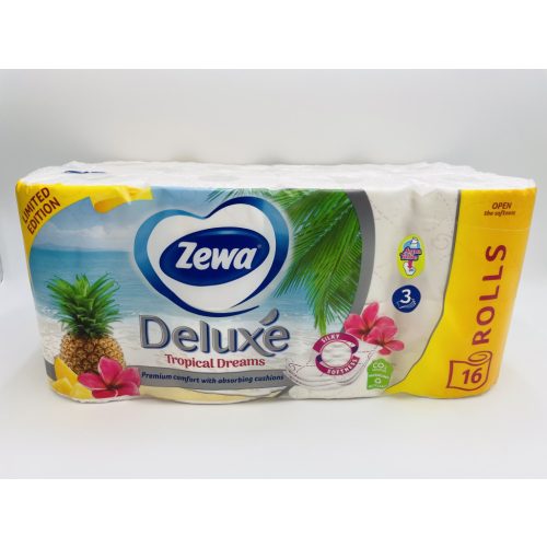 Zewa toalettpapír 3 rétegű 16 db Deluxe Winter Comfort/Tropical/Blossom Moments