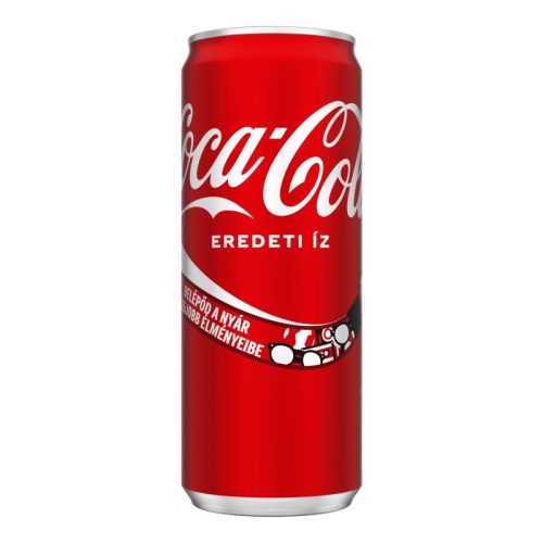  COCA Cola Sleek can 0,33l DRS