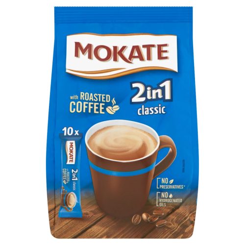  Mokate instant kávé 2in1 10*14g új