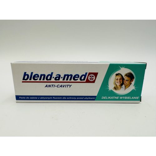 Blend A Med fogkrém 75 ml Anti Cavity Delicate White