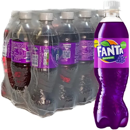 COCA Fanta Vörös szőlő 0,5l PET DRS