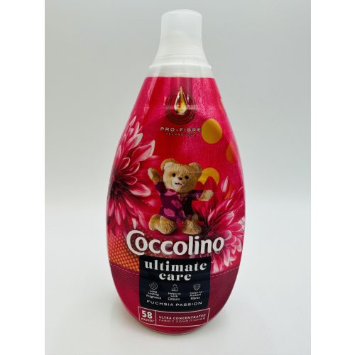 Coccolino öblítő koncentrátum 58 mosás 870 ml Fuchsia Passion