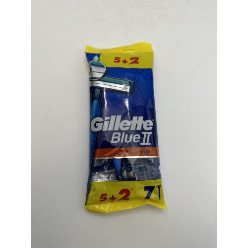 Gillette eldobható borotva 7 db Blue II Plus