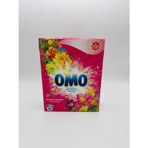 Omo mosópor dobozos 45 mosás 2,52 kg Tropical Flowers & Ylang Ylang