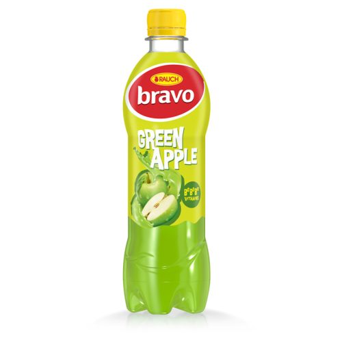  RAUCH Bravo Green Apple 0,5l PET - DRS