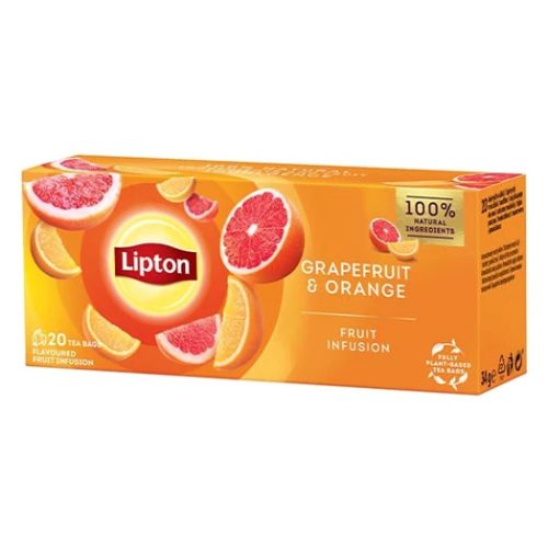 Lipton tea Grapefruit-Narancs 34g