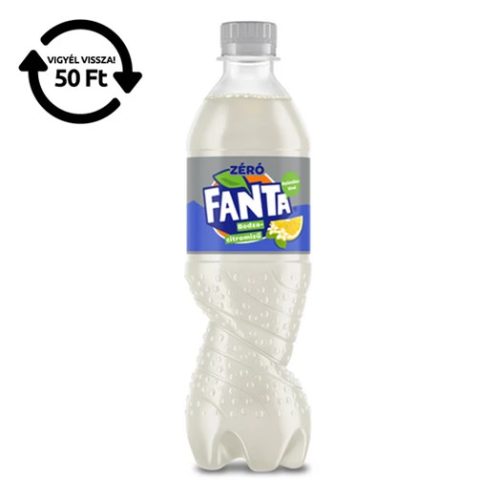  COCA Fanta bodza-citrom zero 0,5l - DRS