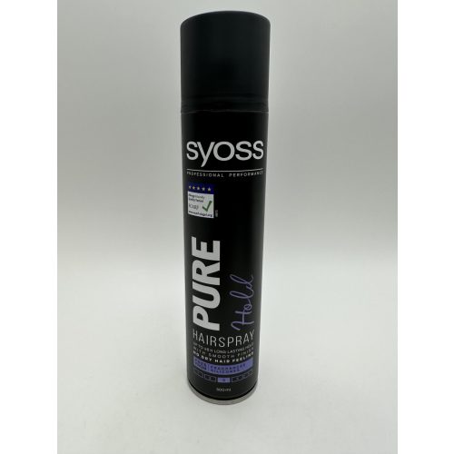 Syoss hajlakk 300 ml Pure Hold 3